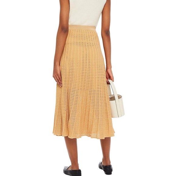 SANDRO knit midi skirt - Picture 3 of 10
